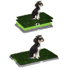 PawHut Lettiera per Cani Prato